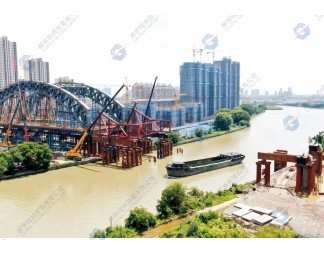 Pushing Construction of Tied Arch Bridge of Nanlin Bridge