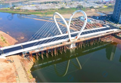 Wushui Bridge Project in Luxi County in Hunan Province