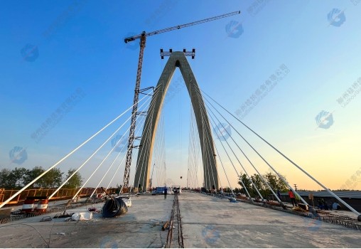 Yuhang East Hubei Road Cable-Stayed Bridge