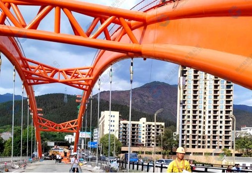 Replacement of Hanger of Rainbow Bridge in Dechang County